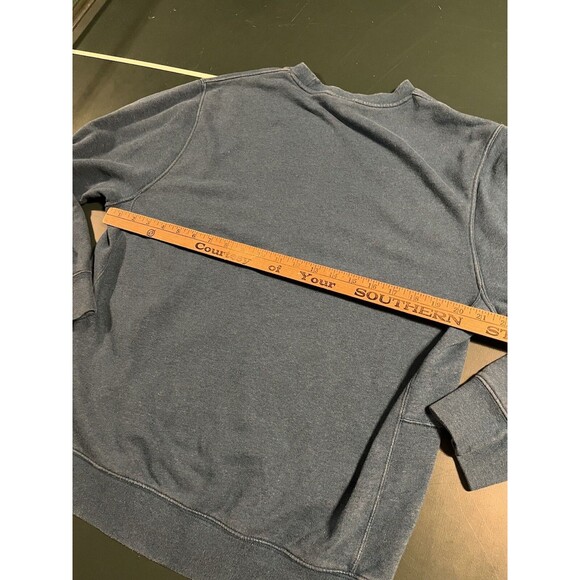 Men’s Nike Crewneck Sweatshirt MEDIUM Air Blue Eco Zero Waste Logo Swoosh - Picture 8 of 8